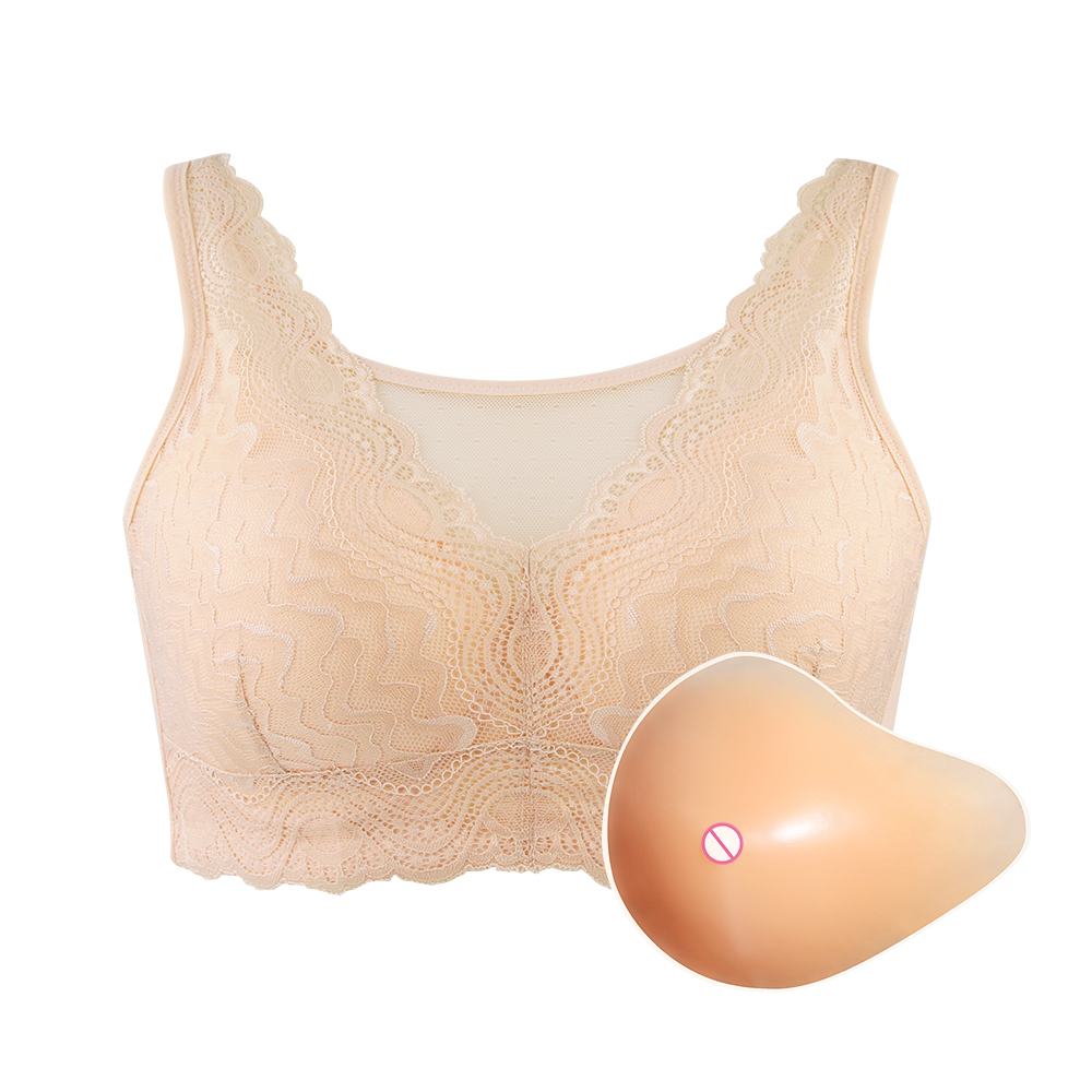 Mastectomy Bra Pocket - Sujetador de mastectomía con prótesis mamaria