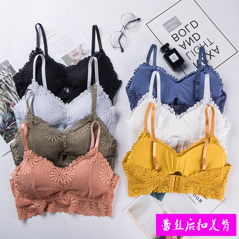 Sheer Bra Lace - Lencería de encaje 3D para mujer,