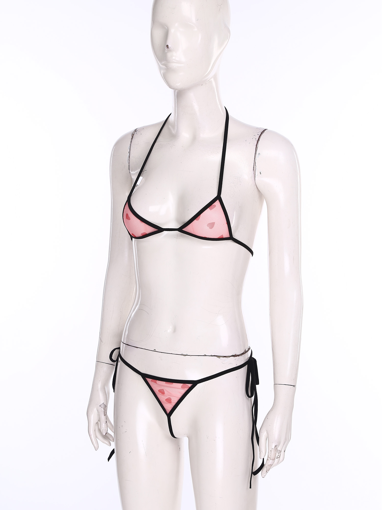 Conjunto de ropa interior Micr - Sheer Bra Lace reseña y precio