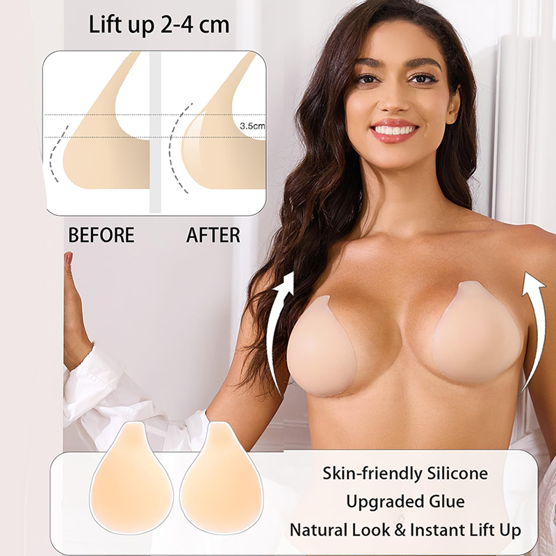 1/2 pares de sujetadores adhes - Strapless Bra Adhesive reseña y precio