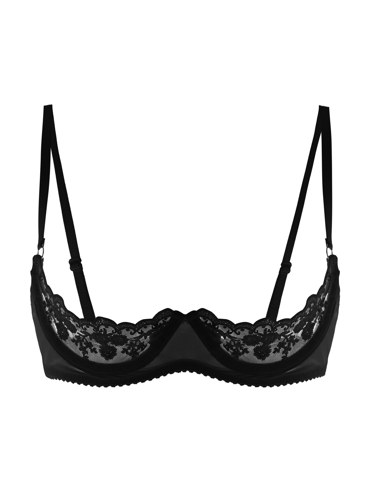 Sujetador sexy de encaje trans - Sheer Bra Lace reseña y precio