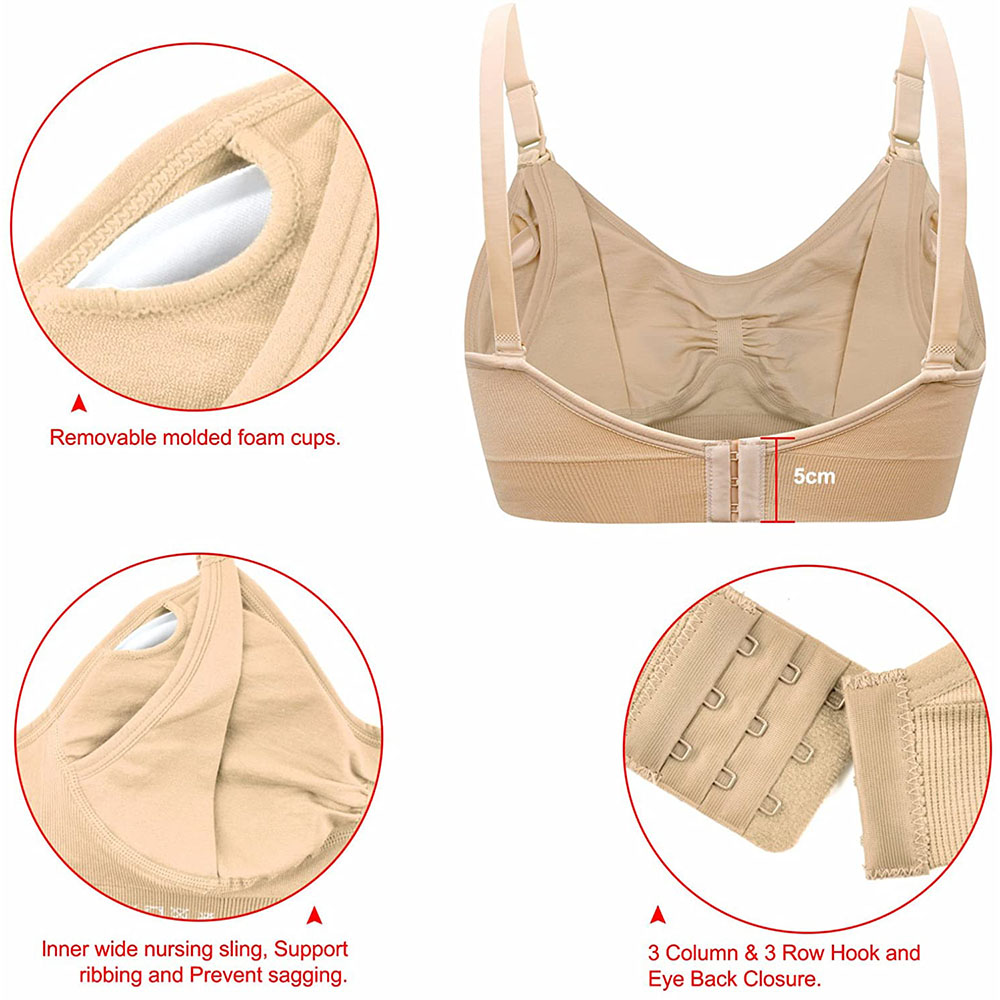Sujetador de lactancia materna - Nursing Bra Clip reseña y precio
