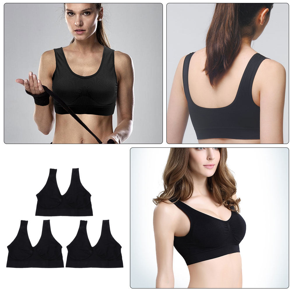 3 piezas de sujetadores deport - Wirefree Bra Comfort reseña y precio